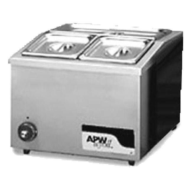 APW Wyott W-12 Food Pan Warmer Electric Countertop