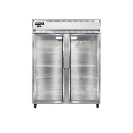 Continental Refrigerator 2RENSSSGD Extra-Wide Refrigerator Reach-in 57"W
