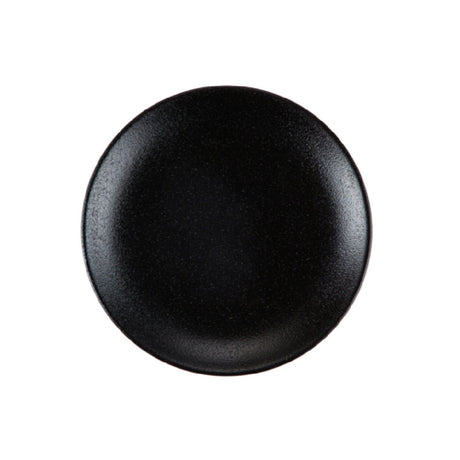 CAC China MOT-R16-BLK Morton Plate 10-1/2" Dia. X 1"H
