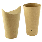PacknWood 210TPASK12K - Grab & Go Happy Fries Snack Cup, 8 Oz., 2.36" Dia. X 4.7"H