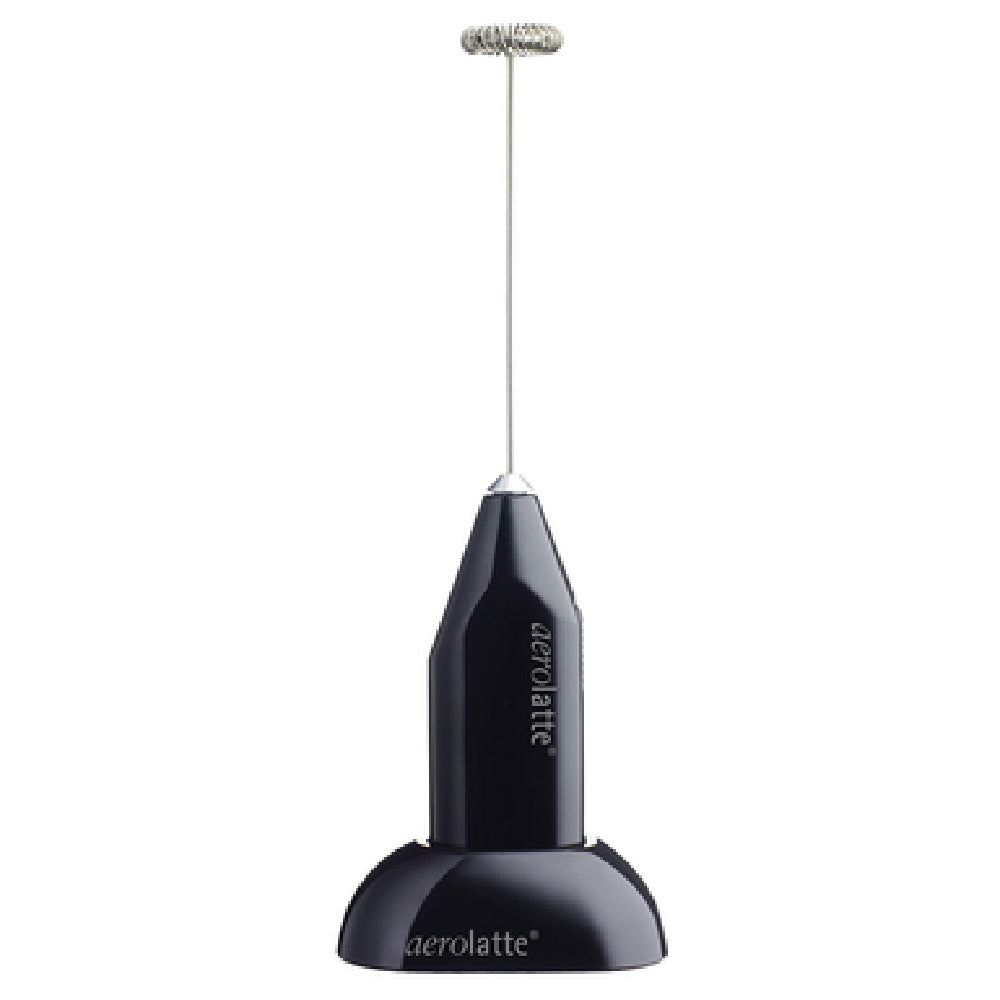 Harold Import Co. 045BLK Aerolatte® Milk Frother Steam-free Counter Stand & Batteries Included