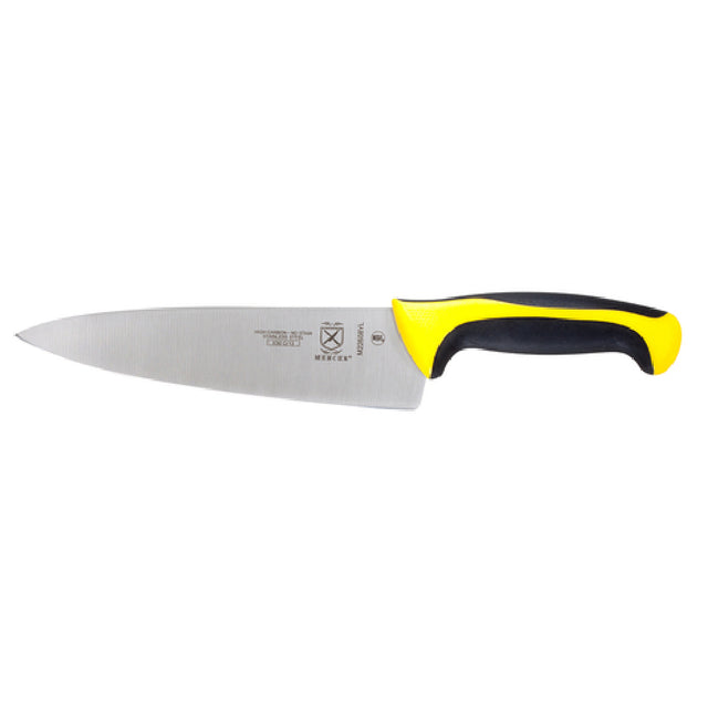 Mercer Culinary M22608YL Millennia Colors® Chef's Knife 8" Stamped