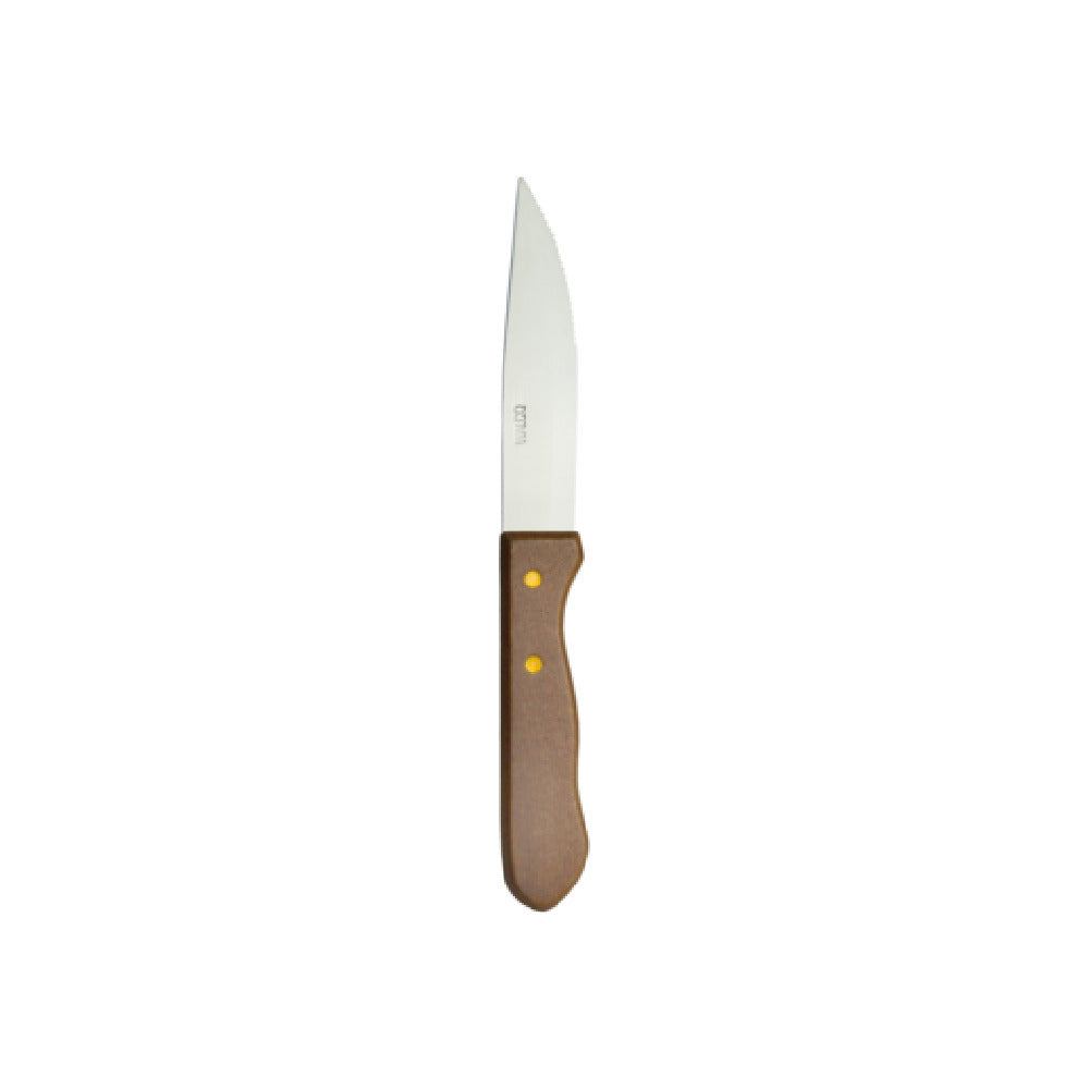 Steelite WL640527 Walco Steak Knife 5" Stainless Steel Blade Pointed Tip