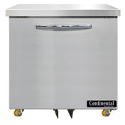 Continental Refrigerator SWF32N-U Undercounter Freezer 32"W 9.0 Cu Ft Capacity