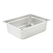 Sapphire Manufacturing SM-STP204 Steam Table Pan Half Size 4" Deep
