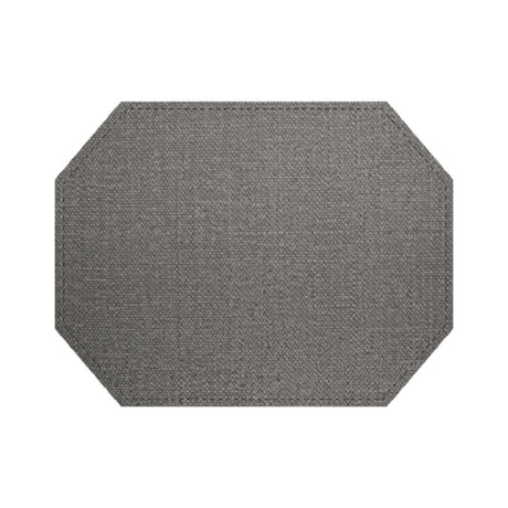 Risch PLACEMATDXOCT-MILAN 17X13 Milan Simulated Woven Vinyl Premium Sewn Placemat (specify Color)