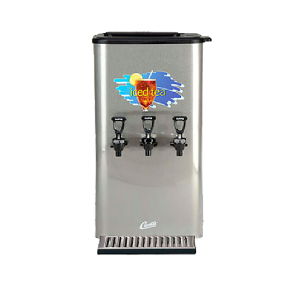 Curtis TCC3 Iced Tea Concentrate Dispenser (3) Dispenser Heads 3 Gallon Capacity