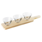 Paderno 41205-05 Tasting Bowl Set Includes: (3) 6 Oz. Conical Glasses