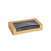 PacknWood 210SUWINA07 - Kraft Sushi Box, 48oz., 9.4" L X 5.3" W X 1.8" H