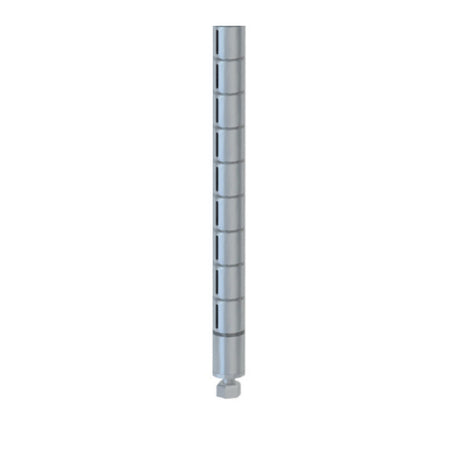 Metro 74PQ QwikSLOT™ Post 74-5/8"H With Slots At 1" Intervals