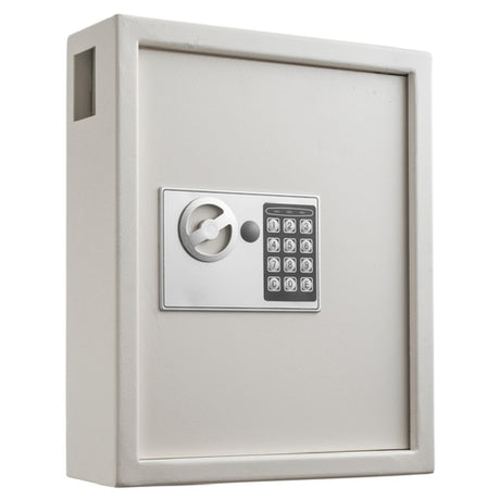 Alpine Industries ADI680-40-WHI Key Cabinet 40 Key Capacity Digital Lock