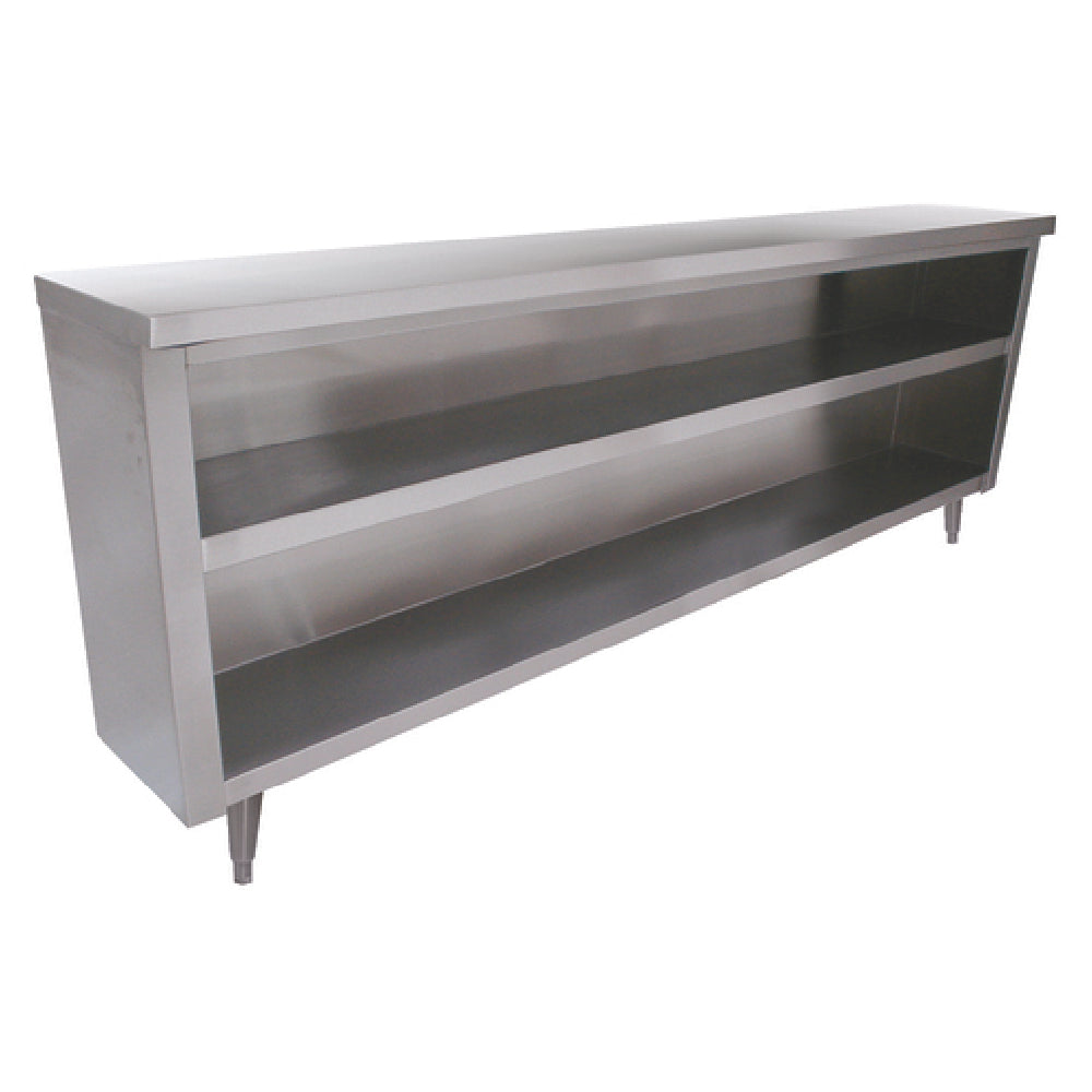 Advance Tabco EDC-1560-X Special Value Dish Cabinet 60"W X 15"D X 35-1/2"H 18 Gauge Stainless Steel Top & Body