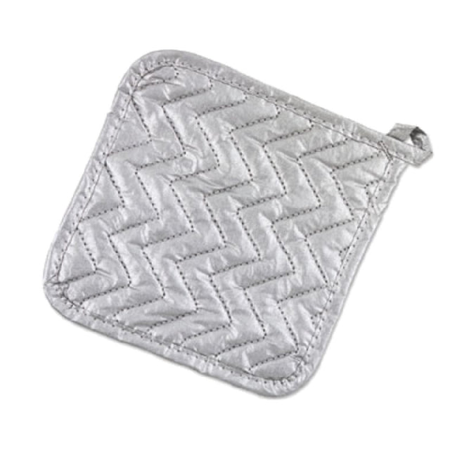 Alegacy Foodservice Products PHS8 Pot Holder 8" X 8" Silicone With Metallic Silver Finish