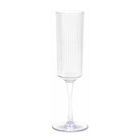 FOH ACH003CLT23 Gatsby Champagne Flute 6oz. Plastic