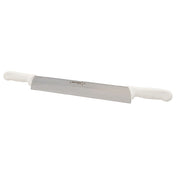 Franklin Machine Products 137-1553 Sani-Safe® Double Handle Cheese Knife By Dexter® 14" High Carbon Steel