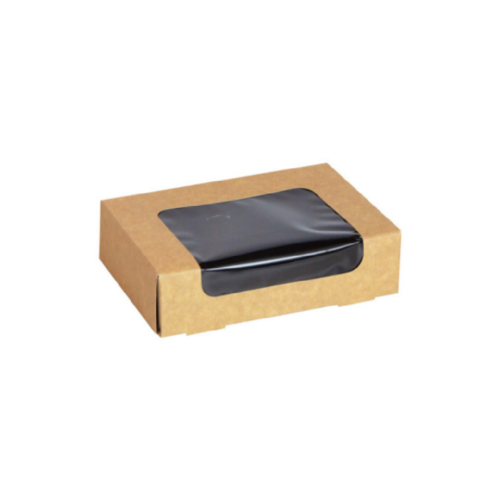 PacknWood 210SUWINA05 - Kraft Sushi Box, 20oz., 6" L X 3.9" W X 1.6" H