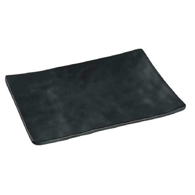 Yanco BP-2008 Black Pearl Plate 8"L X 5-1/2"W Rectangular