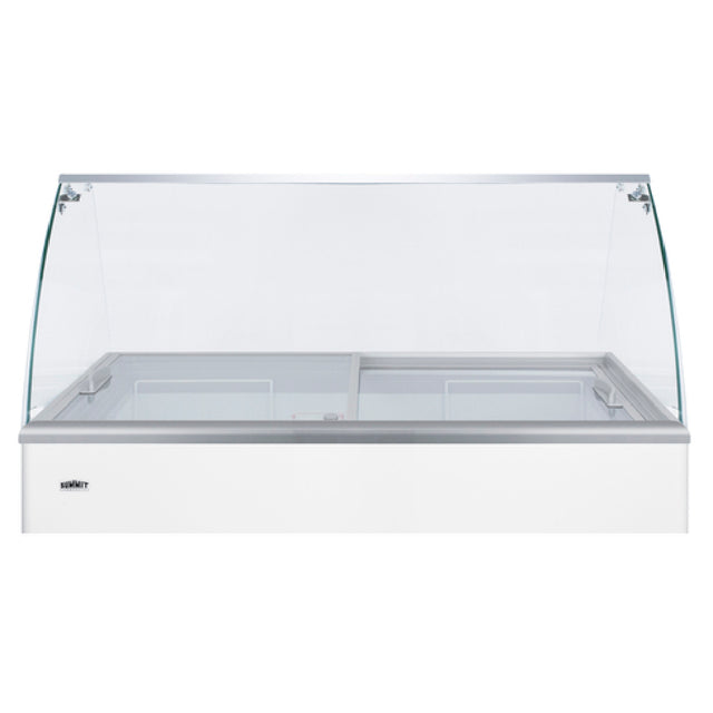 Summit NOVAGDC53KIT Sneeze Guard Kit Compatible With Summit NOVA53 Freezer Curved Glass Front