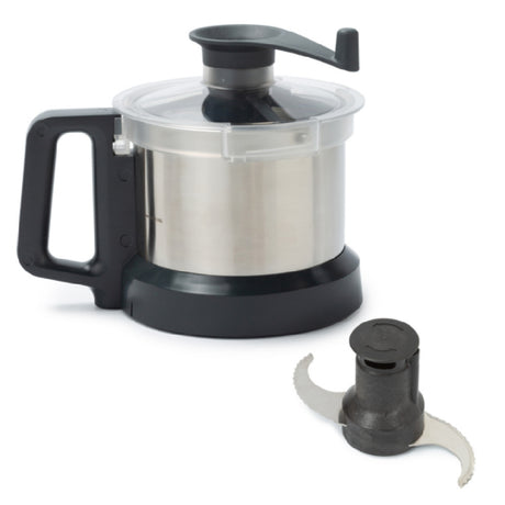 Eurodib 650231 Dito Sama Bowl For 2.6lt Cutter Mixer Stainless Steel Microtoothed Rotor