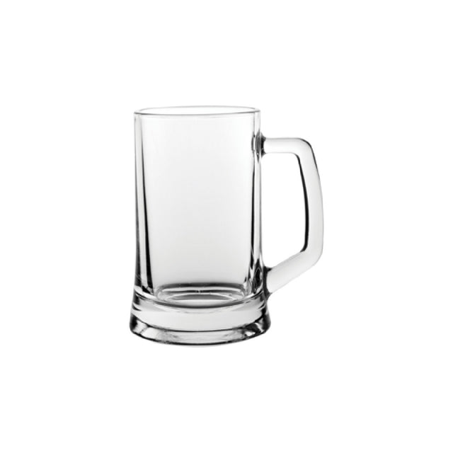 Steelite P55299 Mug 14.0 Oz. (H 5-1/2" M 4-1/2" T 3" B 3-1/2") Soda Lime