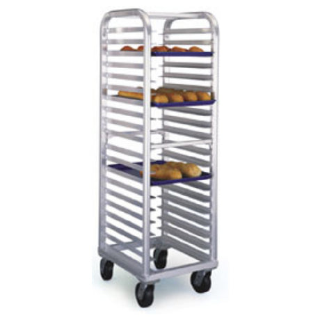 Eagle 4330 Lifetime Series Bun Pan Rack 21-1/2" X 26" X 73"H With 2"Wide Angle Slides For (30) 18" X 26" Pans