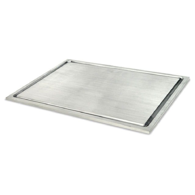 Steelite DW04H202ALUM Heater Stand 20.0"W X 14.0"D X 0.38"H Aluminum Plate With Groove