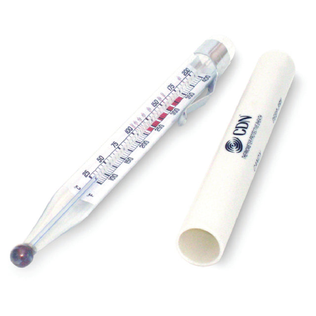 CDN TCF400 Candy & Deep Fry Thermometer 75 To 400°F (25 To 200°C) Waterproof