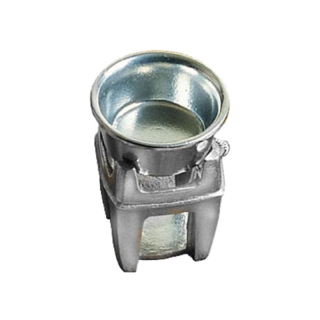 Bon Chef 9032SLATE - Butter Melter/Warmer Stand Only, 3-1/2" H, Aluminum With Ceramic-look Coating