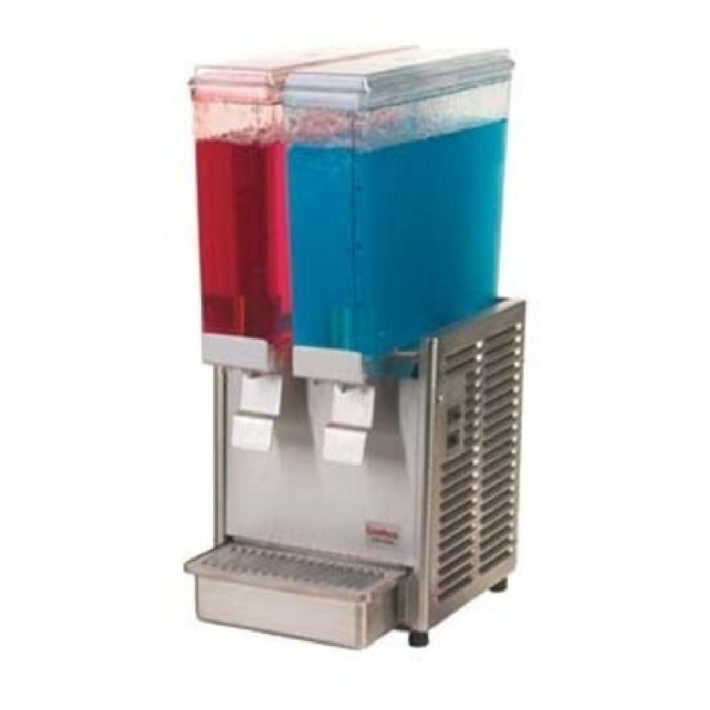 Crathco E29-3 GRINDMASTER Beverage Crathco® Classic Bubbler® Mini-Twin Pre-Mix Cold Beverage Dispenser