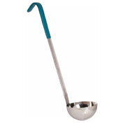 Vollrath/Idea-Medalie VOL4980655 Ladle 6 Oz S/s Teal 13"hdl