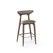 QA Group QABS-U320 Barstool Upholstered Seat And Back Wood Frame Fully Customizable. Commercial-grade Furniture Item.