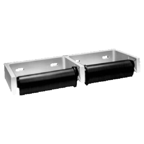 Franklin Machine Products 141-1058 Bobrick Controlled Delivery Toilet Tissue Dispenser Heavy Duty Double Roll