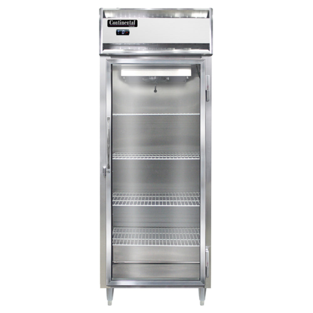 Continental Refrigerator D1FENSSGD Designer Line Wide Freezer Reach-in 28-1/2"W