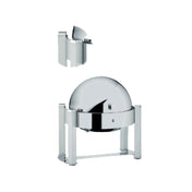 Bauscher Hepp 06.3945.6041 - Chafing Dish, 17" Dia. X 18"H, Full Roll Top Immersible Cover
