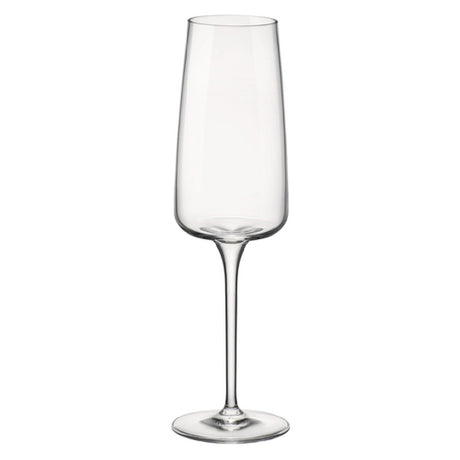 Steelite 49143Q206 Flute Glass 8 Oz. Laser Cut Rim