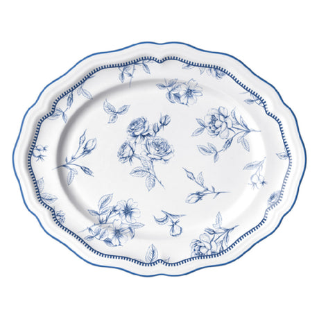 Steelite 62538FP817 Oval Platter 13.0" X 10.5" X 1.0" Adelina