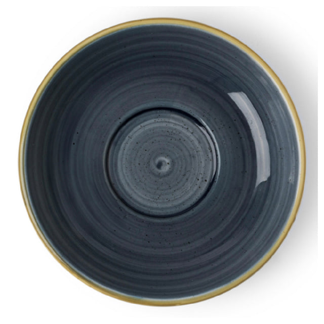 Bon Chef 2060052P-SG Tavola Saucer For Espresso Cup 4.5" Dia. X 1"H. Alumina Vitrified