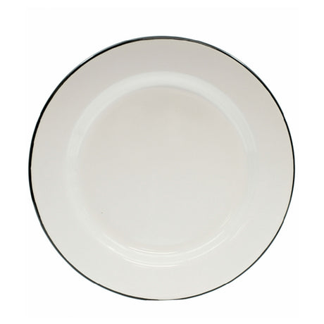 Tablecraft 80019 Enamelware Collection™ Plate 10-1/4" Dia. Round