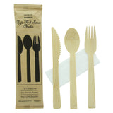 PacknWood 210CVBJNK4K - Cutlery 4/1 Kit, 8.6"L, Includes: (1) 5.5" Knife
