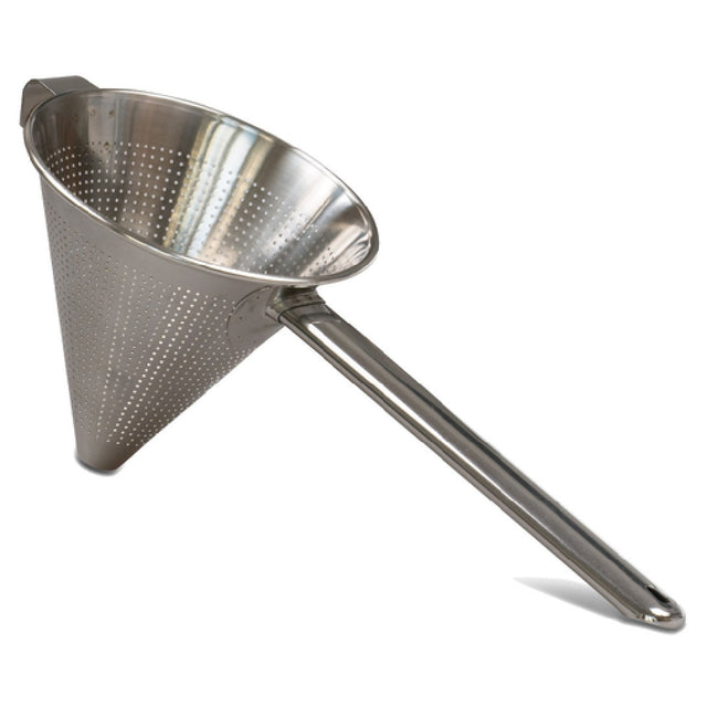 JB Prince U558 6.5 China Cap Strainer 6-1/2" Dia. Medium Perforation