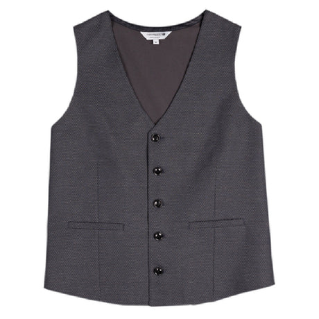 Chef Works VNN02DIAS Men's Bridge Vest V-neck Half Lined