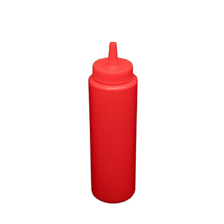 CAC China SQBT-8R Squeeze Bottle 8 Oz. Open Tip And Leak Proof Cap