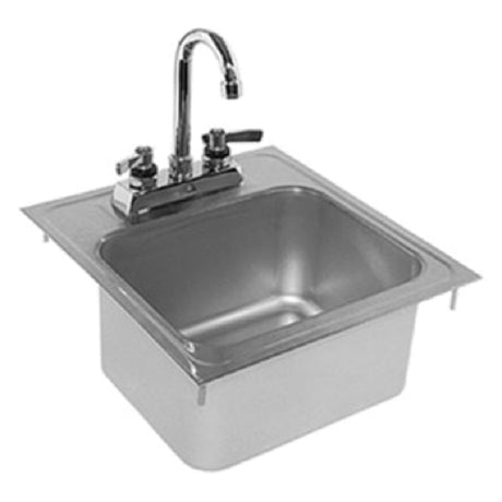 Glastender DI-HS14 Hand Sink Drop-in 14"W X 15"D O.A.