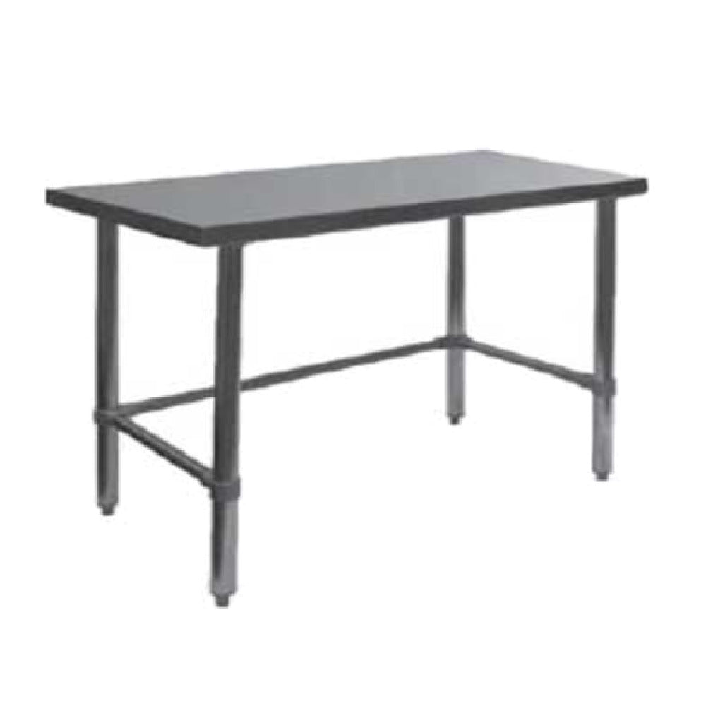 GSW USA WT-P2436BW Premium Work Table 36"W X 24"D X 35"H 16/304 Stainless Steel Top