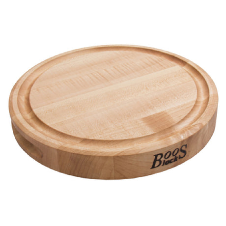 John Boos CB1051-1M1212175 Cutting Board Round 12" Dia. X 1-3/4" Thick