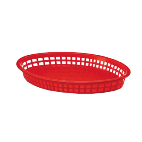 Tablecraft 1086R Texas Platter Basket 12-3/4" X 9-1/2" X 1-1/2" Oval