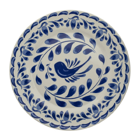 Steelite A120P104 - Rimmed Rolled Edge Plate, 12.25", Paloma Blue