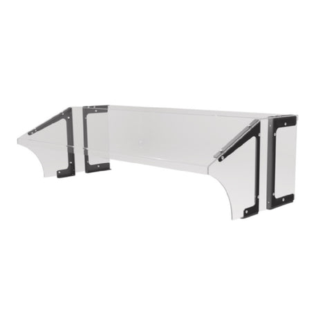 Advance Tabco BSG-SGL3 Single Side Food Shield On (3) Well Everyday Buffet (single Sided Food Shield Mounted On Customer Side Unless Specified. Must Add BSG-OMIT)