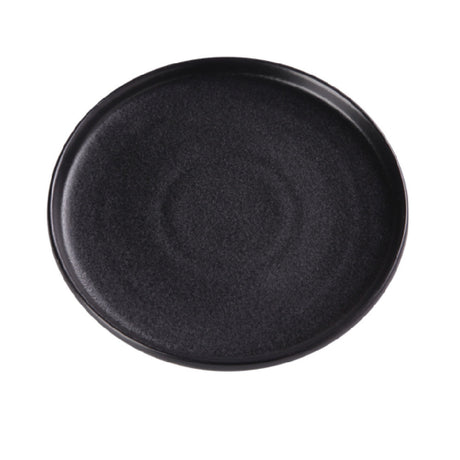 Yanco NB-107 Noble Black Plate 7-1/2" Dia. Round