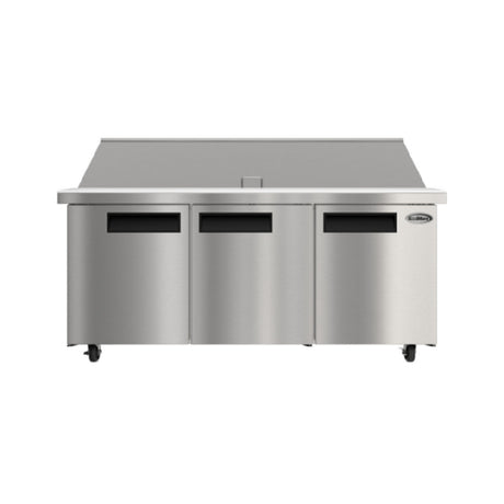 Koolmore KM-MPTR70-3D - Mega Top Sandwich / Salad Prep Table, 70.4"W, 21.8 Cu.ft.